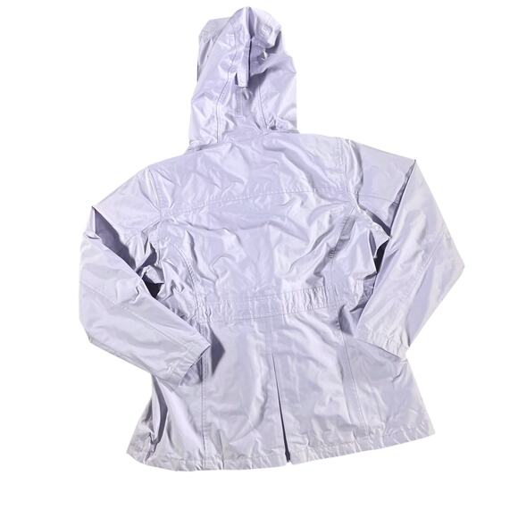 L.L.Bean Women’s Hemispheres Waterproof Hooded Rain Jacket 1X Plus Retail $179 - Picture 7 of 15